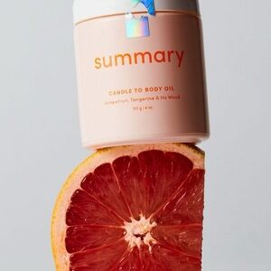NEW Summary Candle To Body Oil FROM FREE PEOPLE